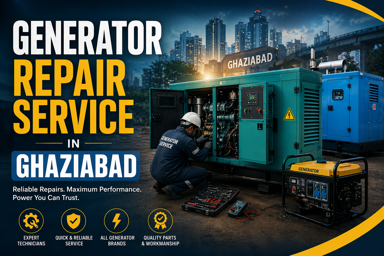 Generator Repair Service in Ghaziabad
