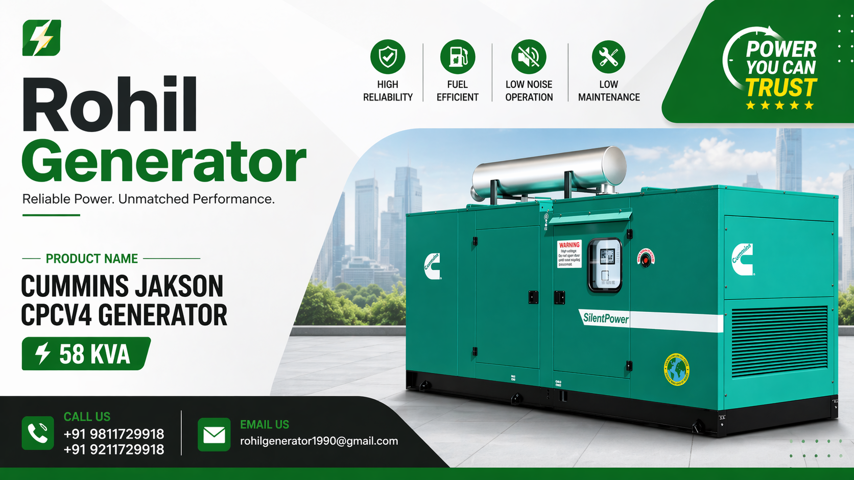 Generator Banner